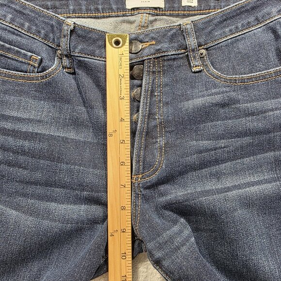 Miss Me Jeans Womens 30 Dark Wash Skinny Button Fly Stretch Denim M2188SN 5DW - Picture 9 of 10